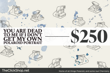 Load image into Gallery viewer, TCS &quot;You Are Dead To Me If&quot; gift card