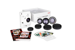 Lomo'Instant Camera and Lenses - White Edition