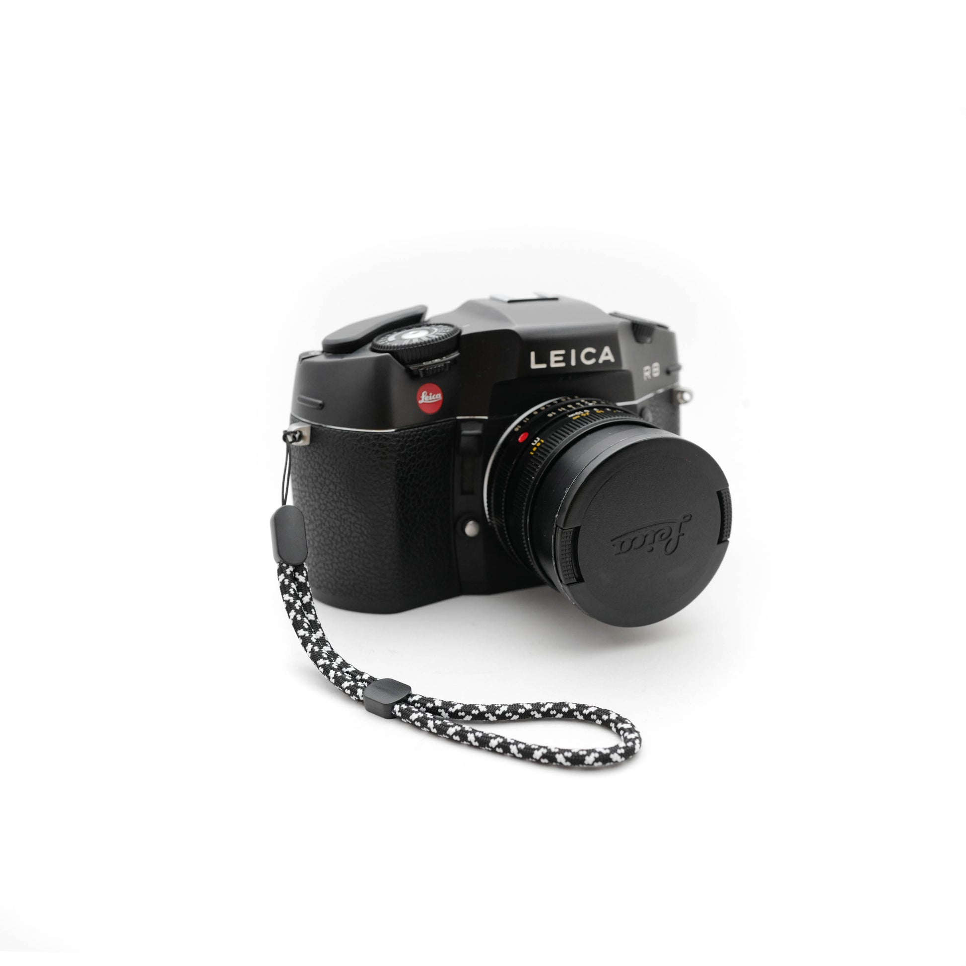 Paracord Camera Wrist Strap — black