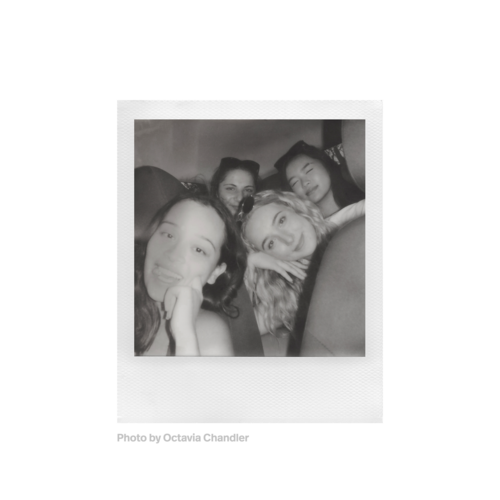 Polaroid i-Type B&W Film — instant photo sample