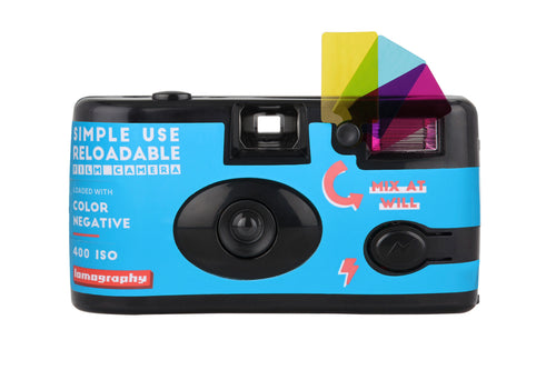 Lomography Simple Use Reusable Film Camera - Color Negative 400 (36 exposures)