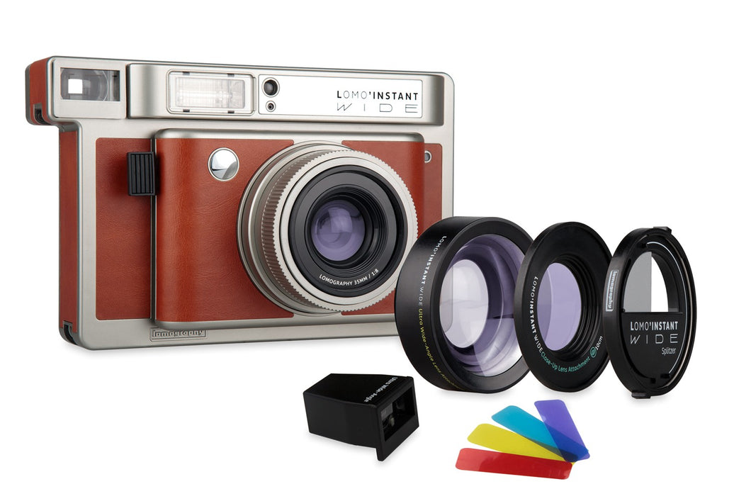 Lomo'Instant Wide Instant Film Camera and Lenses Combo - Central Park Edition